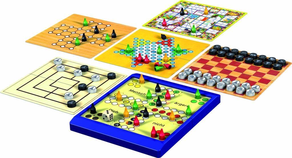 Bild: 4001504491024 | 8 Reise-Spiele, magnetisch | Für 1-4 Spieler | Spiel | Deutsch | 2009