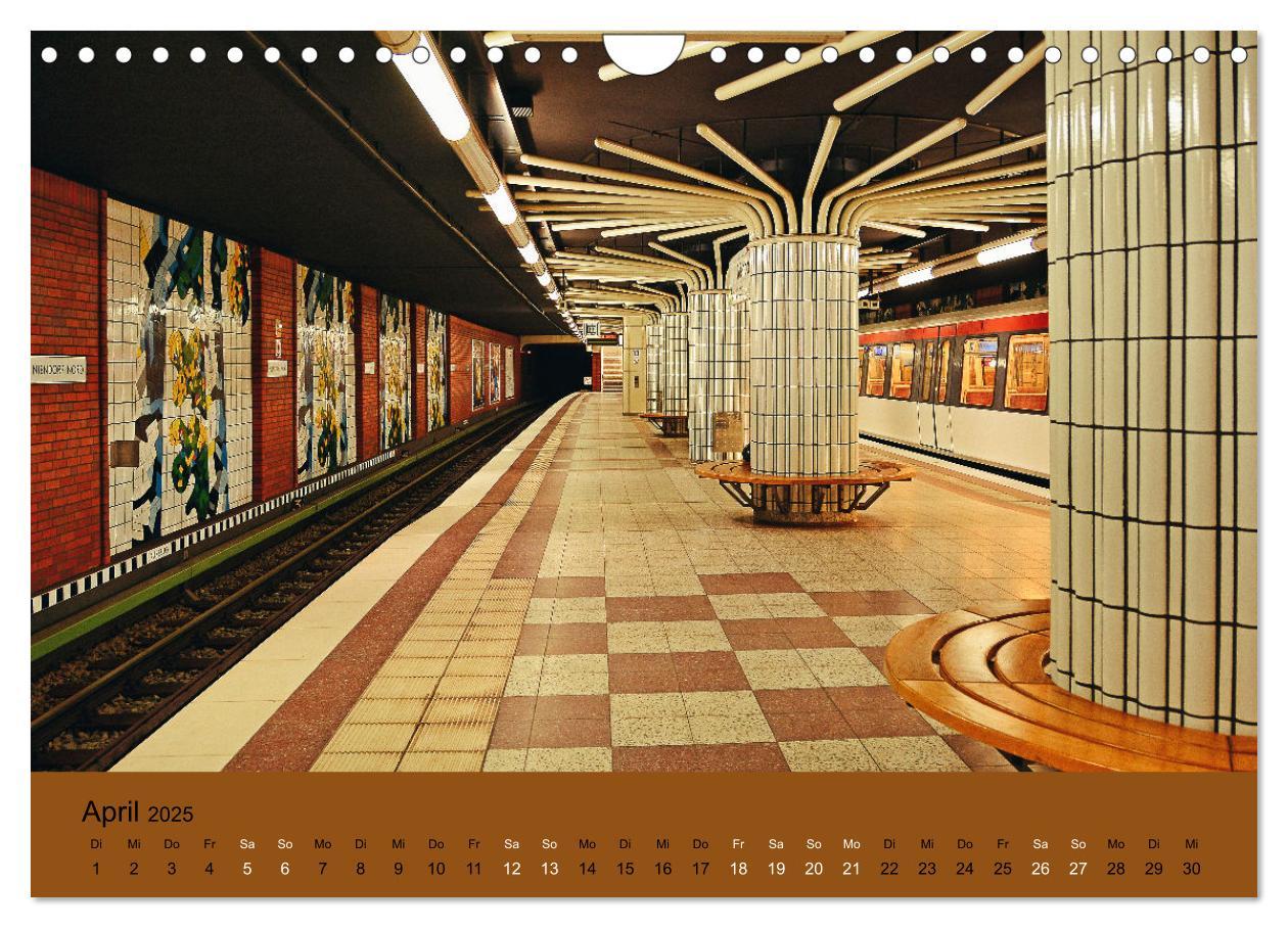 Bild: 9783383976254 | Bunt im Untergrund (Wandkalender 2025 DIN A4 quer), CALVENDO...