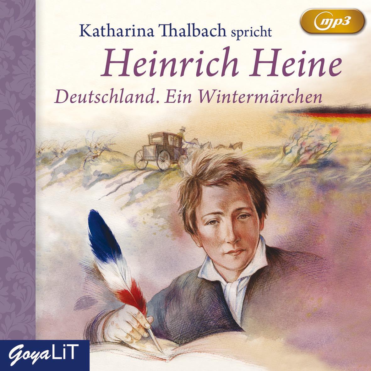 Cover: 9783833737787 | Deutschland. Ein Wintermärchen | Heinrich Heine | MP3 | PAPPE | 2017