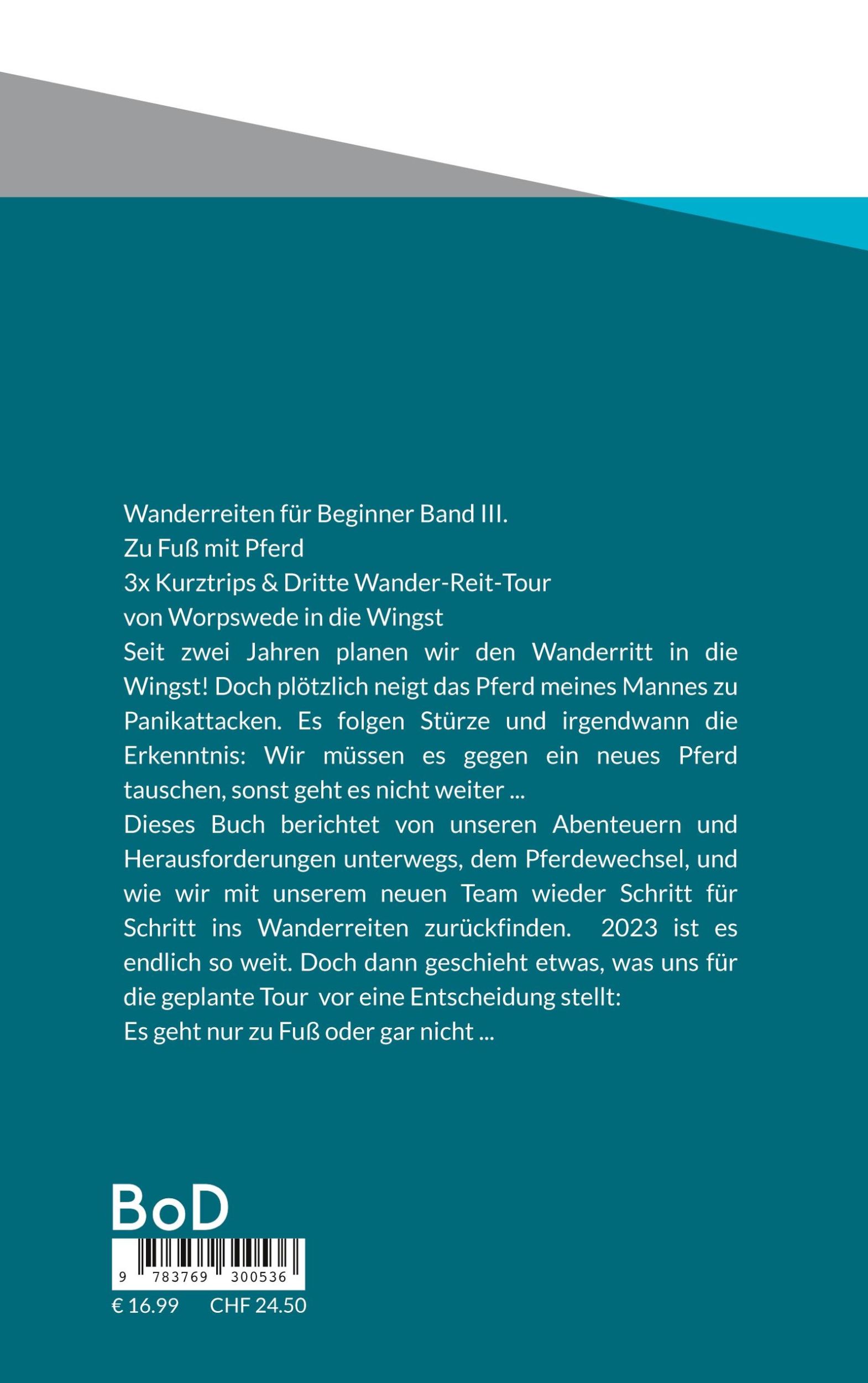 Rückseite: 9783769300536 | Zu Fuß mit Pferd | Hannah Flemming | Taschenbuch | 252 S. | Deutsch