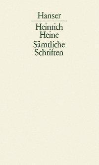 Cover: 9783446122246 | Sämtliche Schriften 6/II | Heinrich Heine | Buch | 904 S. | Deutsch