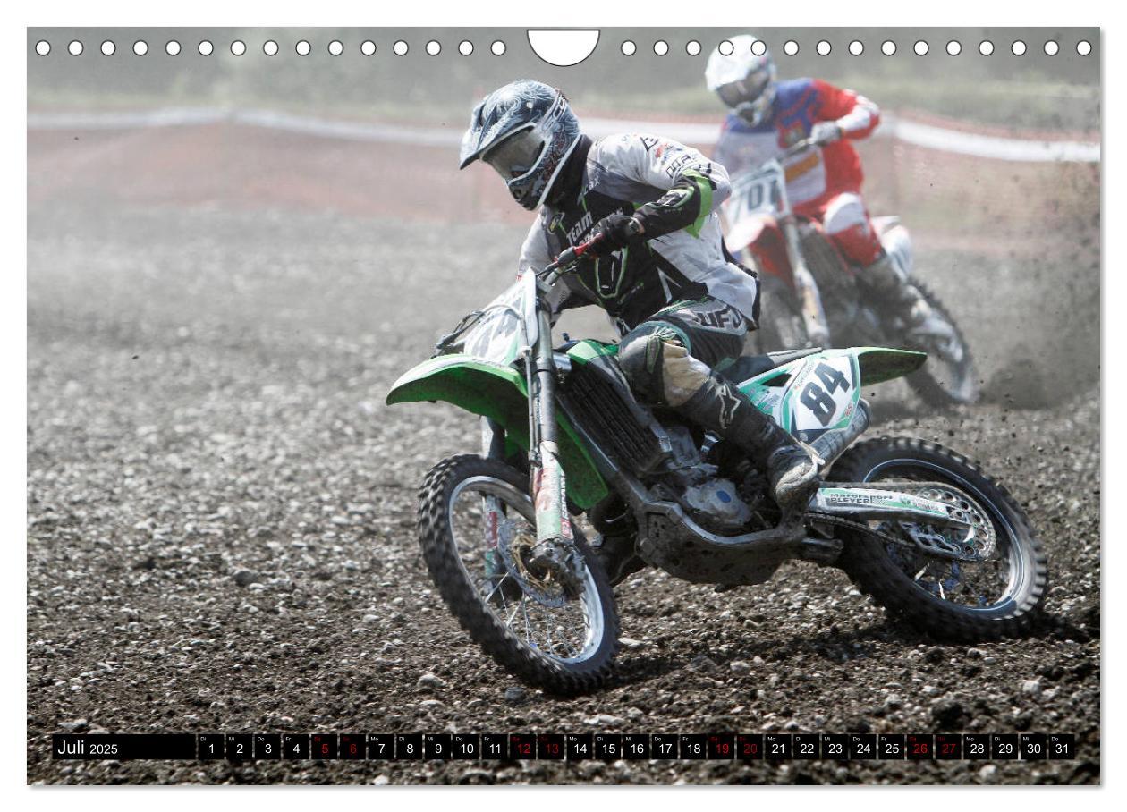 Bild: 9783435131921 | Moto Cross (Wandkalender 2025 DIN A4 quer), CALVENDO Monatskalender