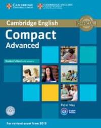 Cover: 9781107418028 | Compact Advanced Student's Book with Answers with CD-ROM | Peter May