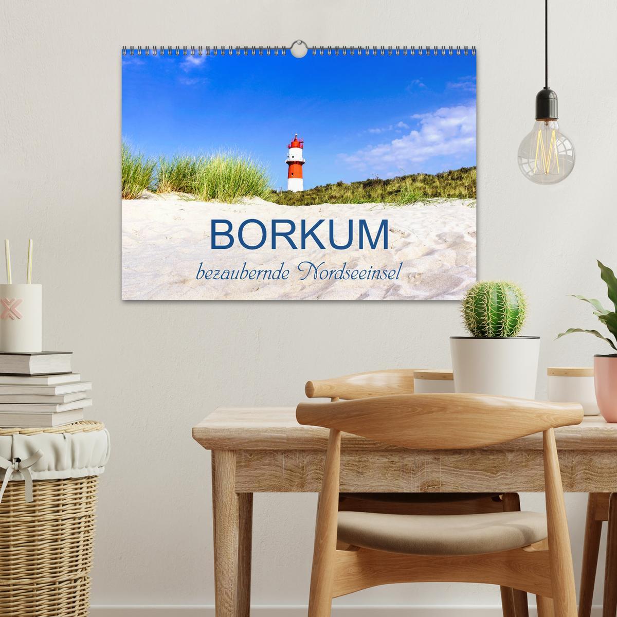 Bild: 9783435492565 | Borkum, bezaubernde Nordseeinsel (Wandkalender 2025 DIN A3 quer),...