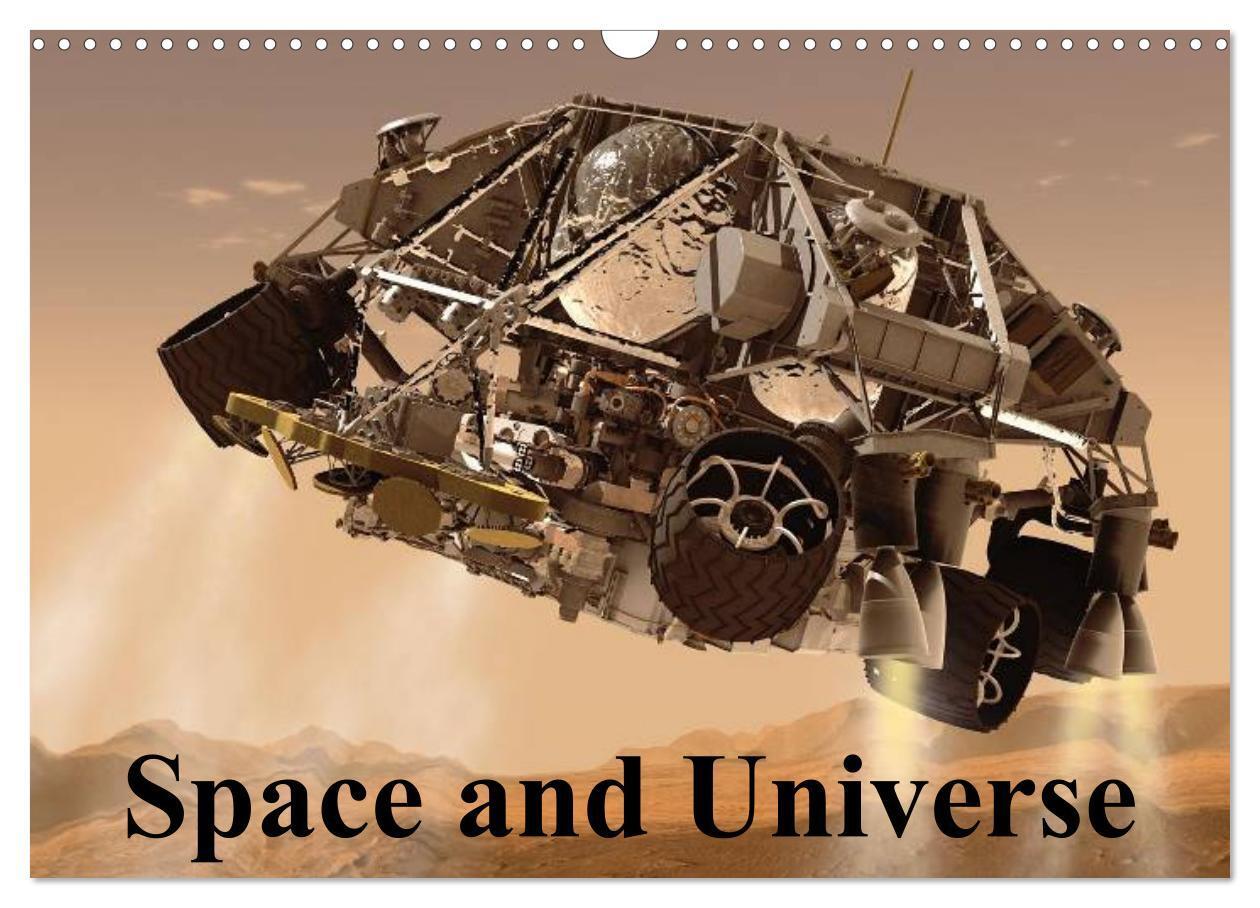 Cover: 9781325961535 | Space and Universe (Wall Calendar 2025 DIN A3 landscape), CALVENDO...