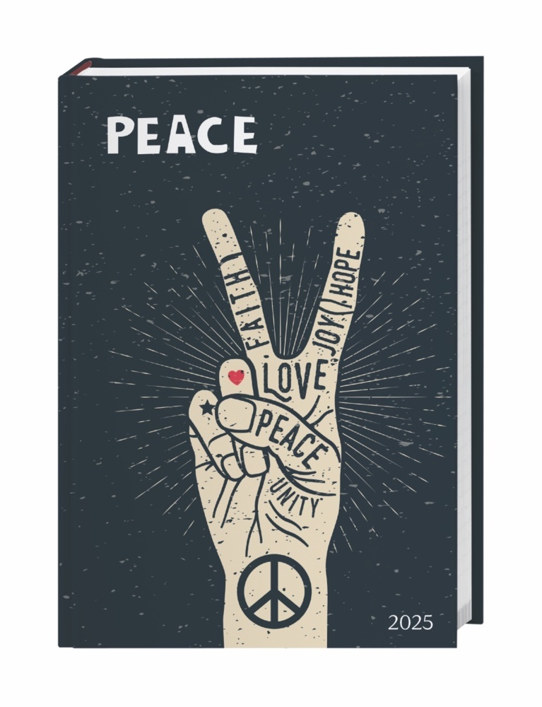 Cover: 9783756408238 | Peace Kalenderbuch A5 2025 | Kalender | 176 S. | Deutsch | 2025 | Heye