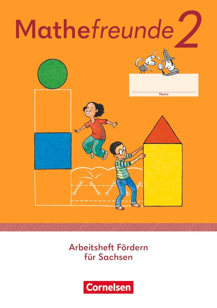 Cover: 9783464811375 | Mathefreunde 2. Schuljahr - Sachsen - Arbeitsheft Fördern | Buch