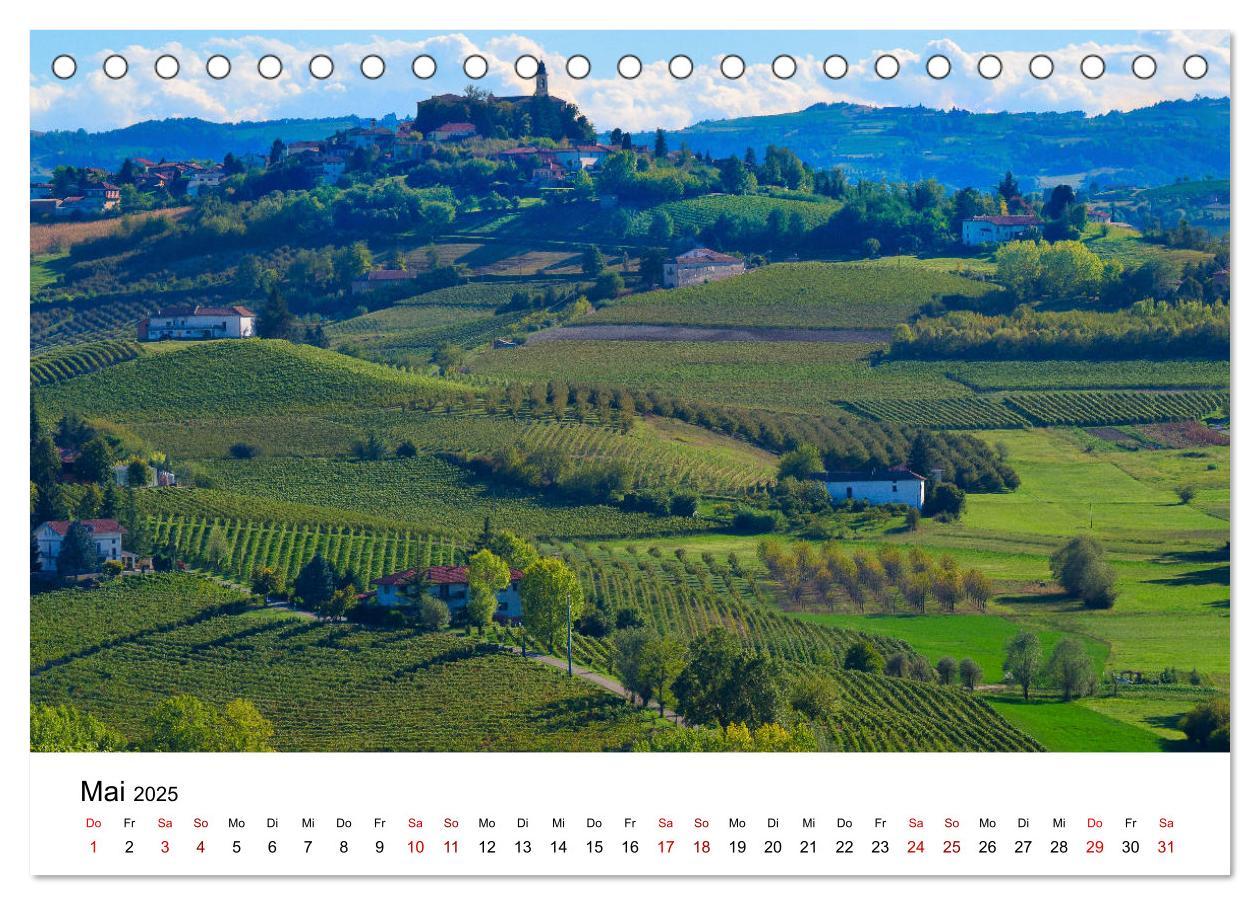 Bild: 9783435348398 | Piemont und Turin (Tischkalender 2025 DIN A5 quer), CALVENDO...