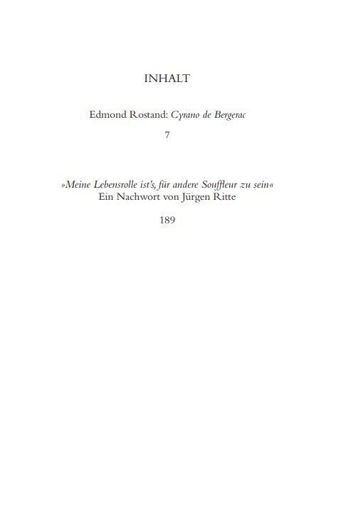 Bild: 9783747202791 | Cyrano de Bergerac | Versdrama | Edmond Rostand (u. a.) | Buch | 2022