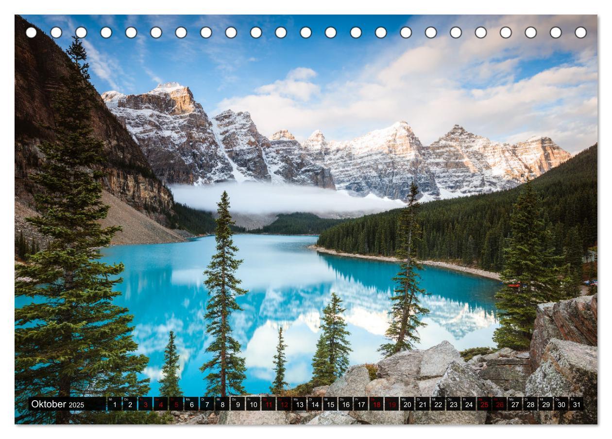 Bild: 9783435038015 | Kanada - Abenteuer in den Nationalparks (Tischkalender 2025 DIN A5...