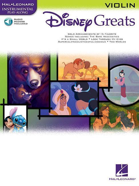 Cover: 73999983364 | Disney Greats - Instrumental Play-Alongs for Violin (Book/Online...