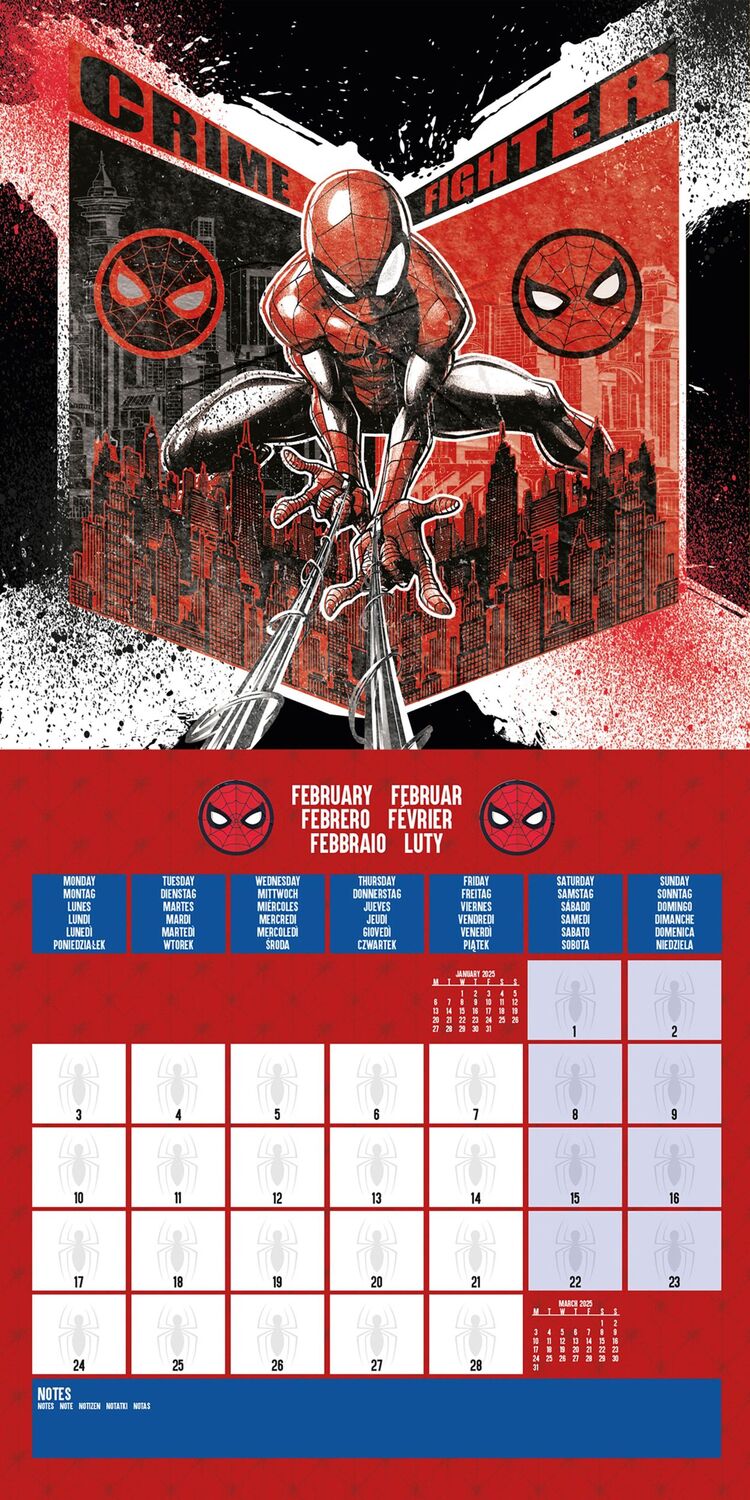 Bild: 9781804231593 | Spider-Man 2025 30X30 Broschürenkalender | Kalender | 28 S. | Deutsch