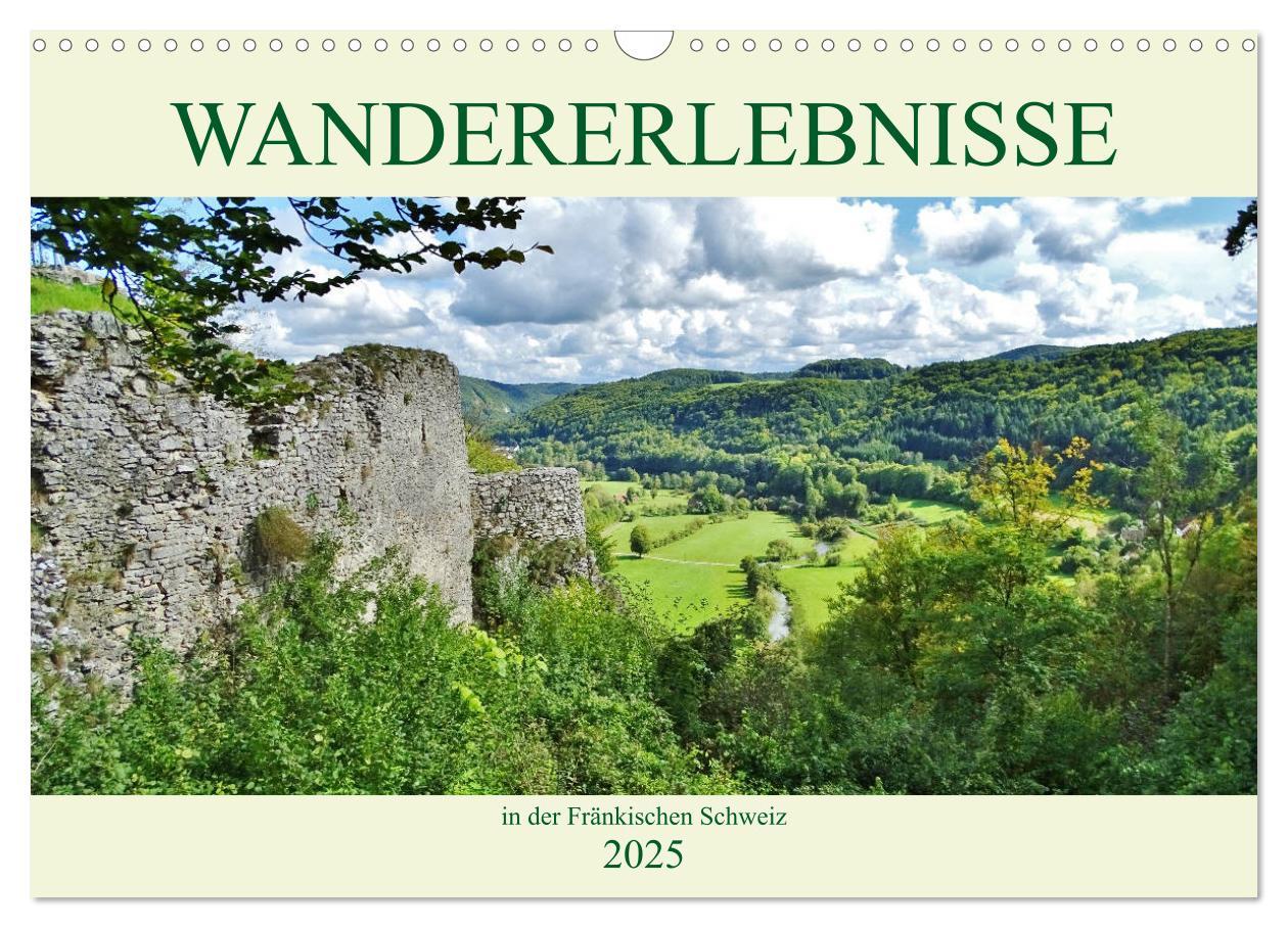 Cover: 9783435344475 | Wandererlebnisse in der Fränkischen Schweiz (Wandkalender 2025 DIN...