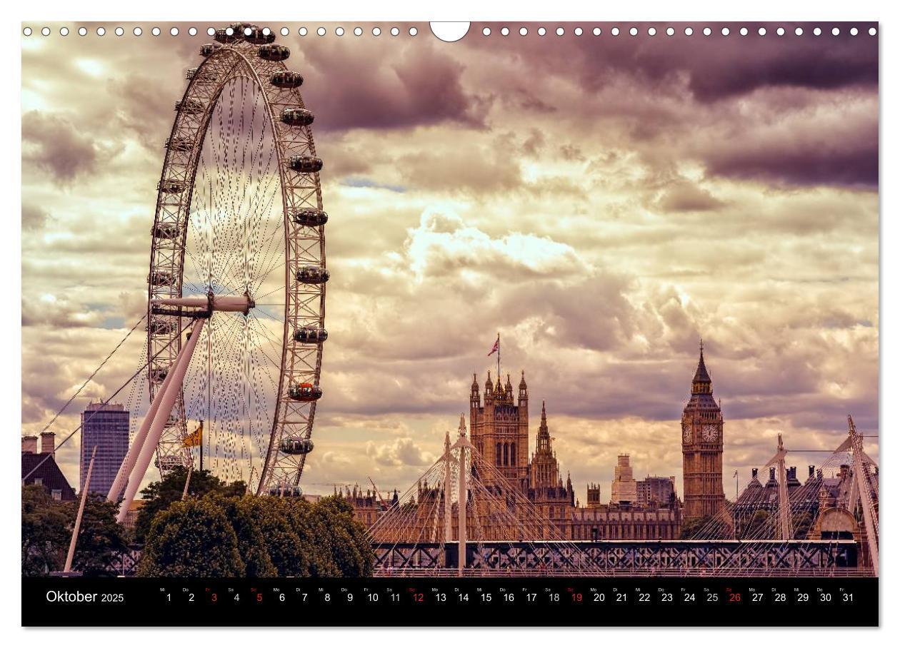 Bild: 9783435698622 | Weltmetropole London (Wandkalender 2025 DIN A3 quer), CALVENDO...