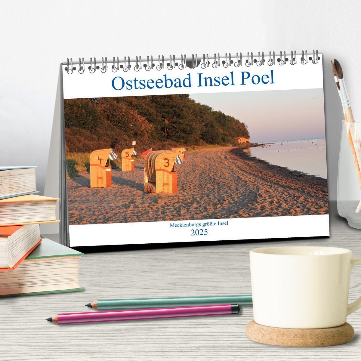 Bild: 9783435356027 | Ostseebad Insel Poel (Tischkalender 2025 DIN A5 quer), CALVENDO...