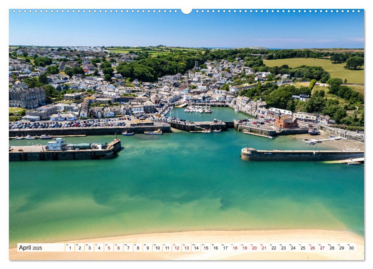 Bild: 9783383767487 | Vereinigtes Königreich - Cornwall (Wandkalender 2025 DIN A2 quer),...