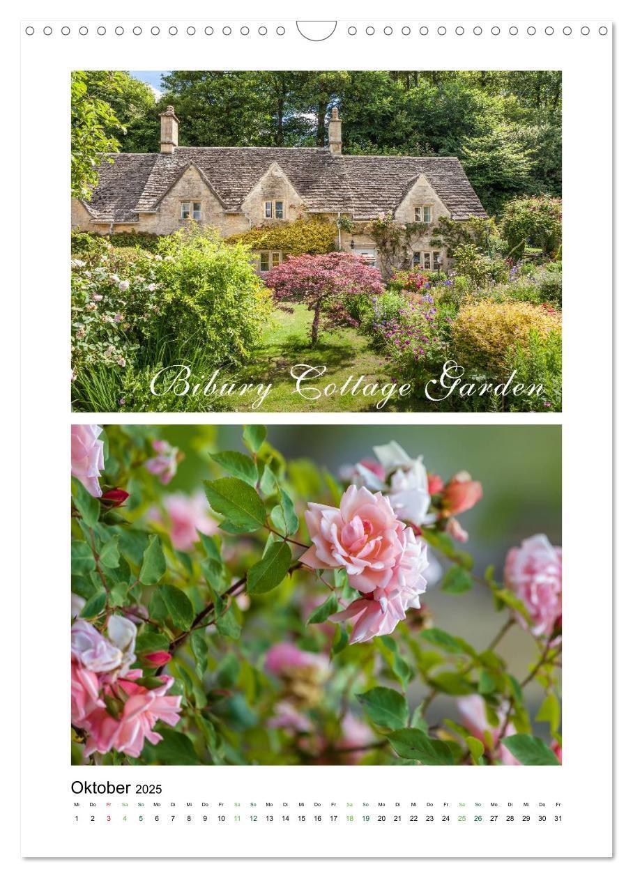 Bild: 9783457033623 | Gartenparadiese in England (Wandkalender 2025 DIN A3 hoch),...