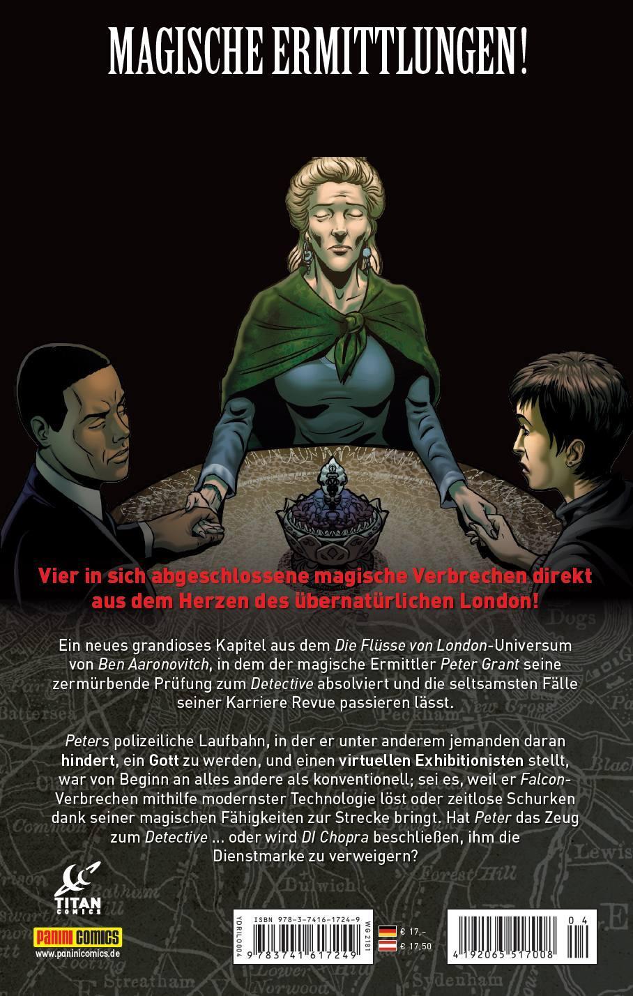 Rückseite: 9783741617249 | Die Flüsse von London - Graphic Novel | Bd. 4: Detektivgeschichten