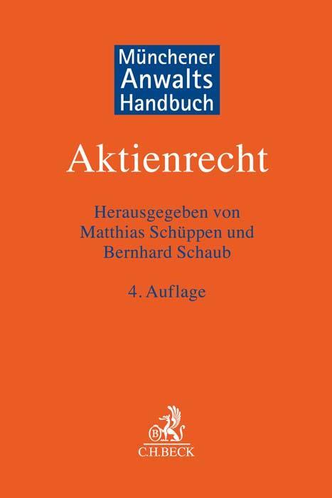 Cover: 9783406787782 | Münchener Anwaltshandbuch Aktienrecht | Matthias Schüppen (u. a.)