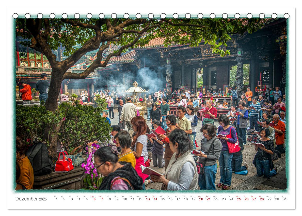 Bild: 9783383911590 | Taipeh, Hauptstadt von Taiwan (Tischkalender 2025 DIN A5 quer),...