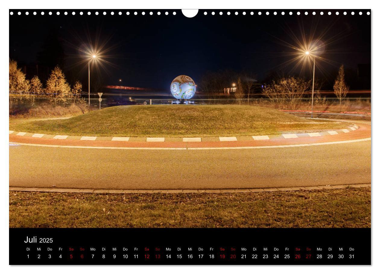 Bild: 9783435387625 | Pirmasens bei Nacht (Wandkalender 2025 DIN A3 quer), CALVENDO...