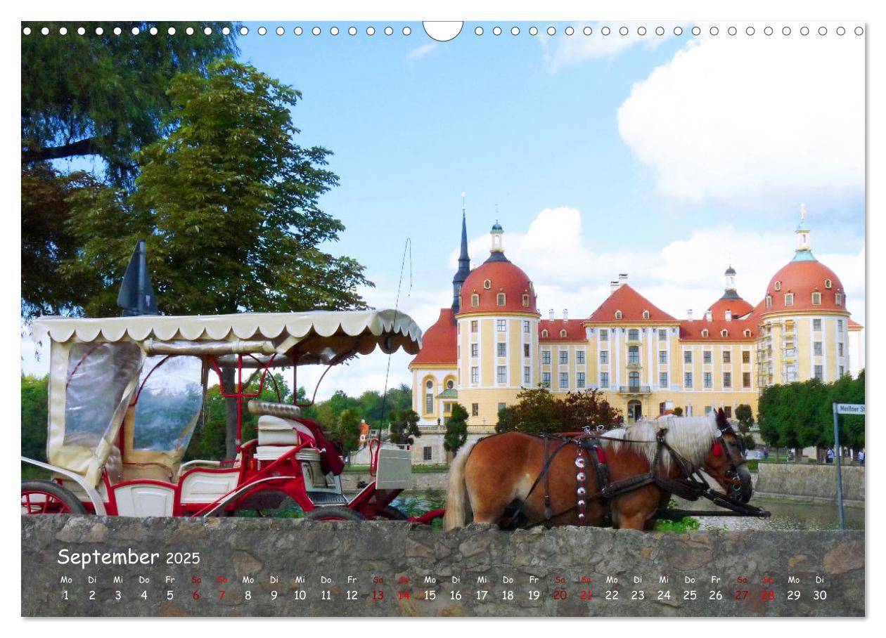 Bild: 9783383936678 | Schloss Moritzburg und das Fasanenschlösschen (Wandkalender 2025...