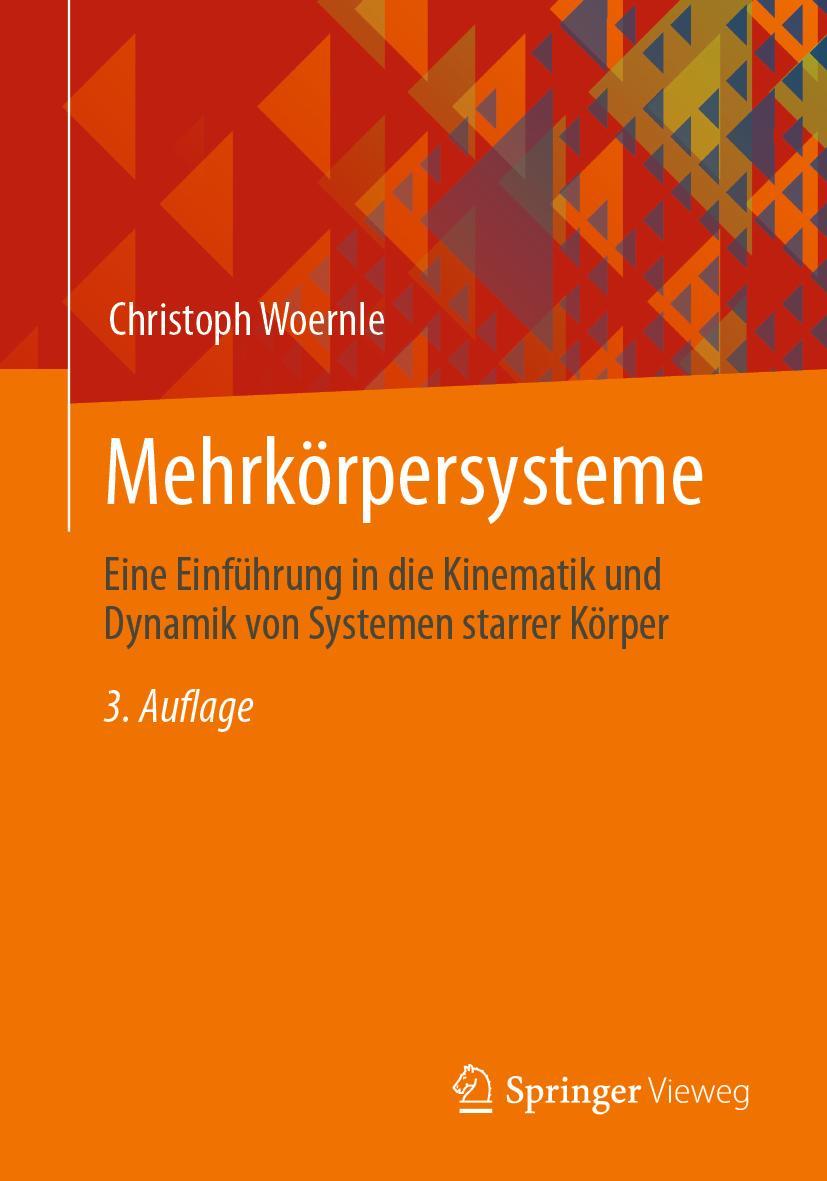 Cover: 9783662645291 | Mehrkörpersysteme | Christoph Woernle | Taschenbuch | XXV | Deutsch