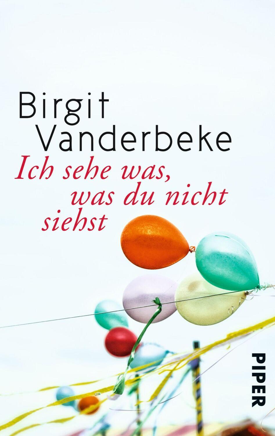 Cover: 9783492304498 | Ich sehe was, was du nicht siehst | Birgit Vanderbeke | Taschenbuch