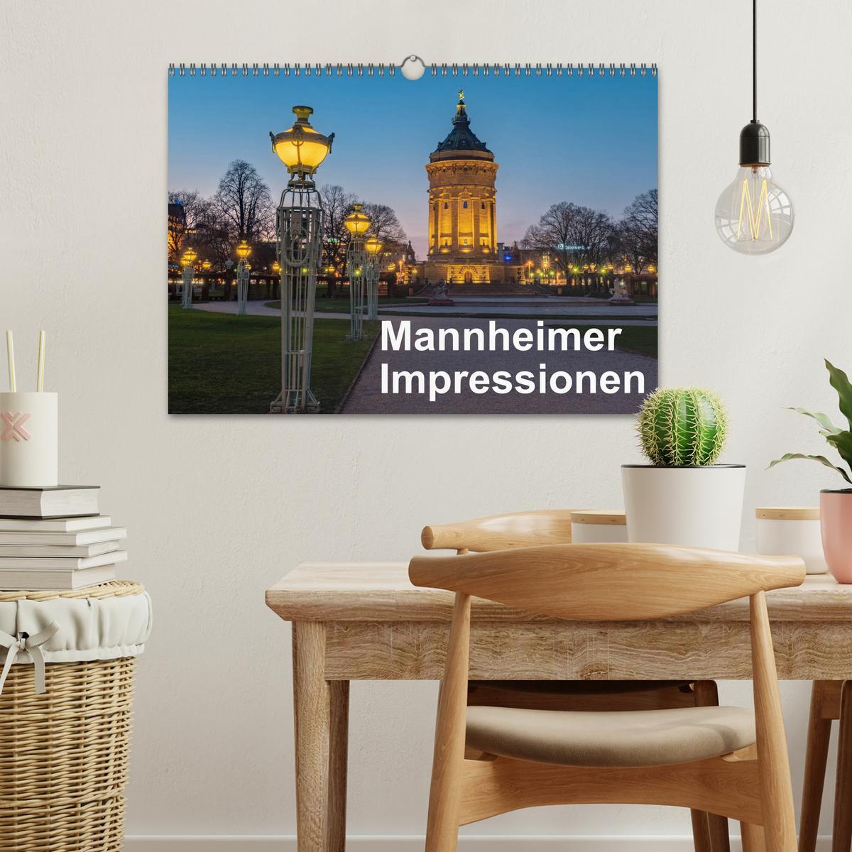 Bild: 9783435184460 | Mannheimer Impressionen. (Wandkalender 2025 DIN A3 quer), CALVENDO...