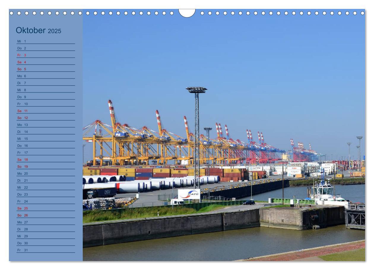 Bild: 9783435378081 | BREMERHAVEN - 2025 (Wandkalender 2025 DIN A3 quer), CALVENDO...