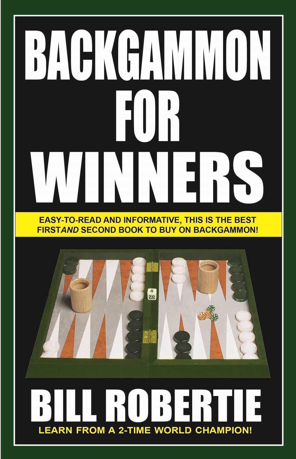 Cover: 9781580423434 | Backgammon for Winners | Bill Robertie | Taschenbuch | Englisch | 2017