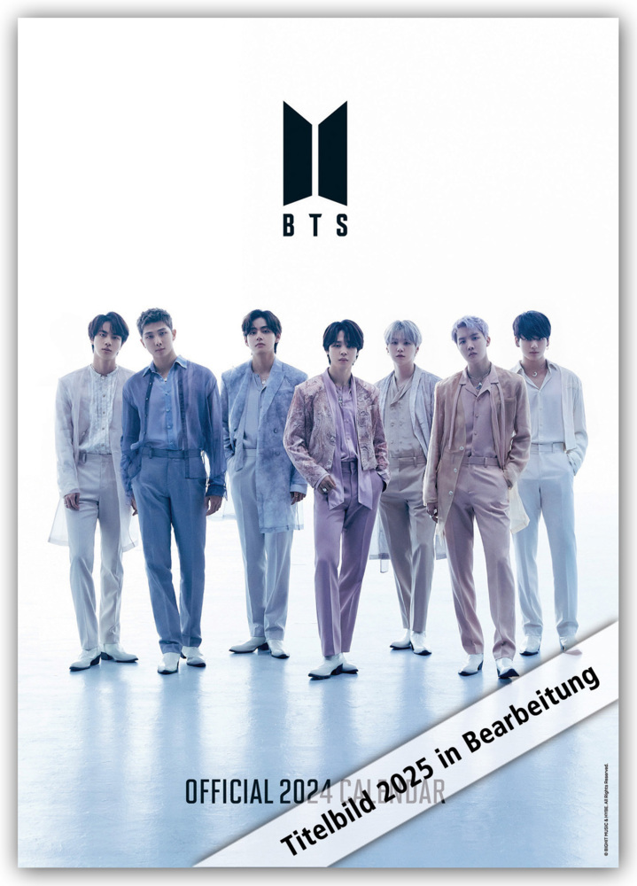 Cover: 9781835270233 | BTS - Bangtan Boys 2025 - A3-Posterkalender | Danilo | Kalender | 2025