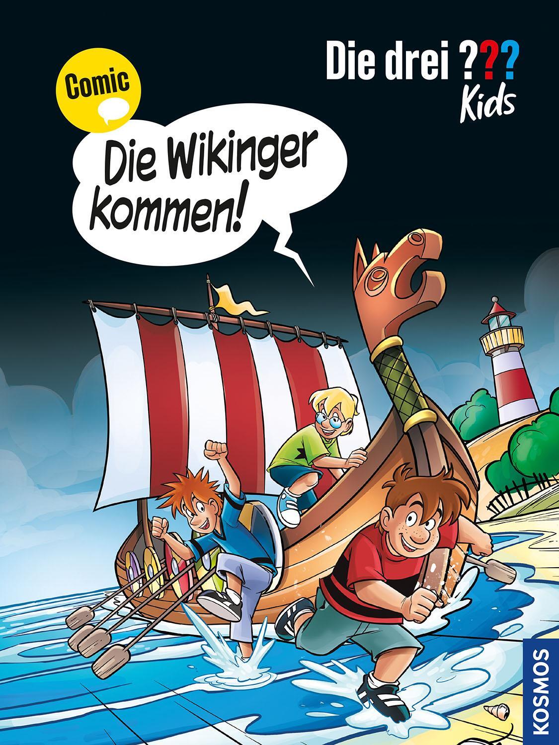 Cover: 9783440159125 | Die drei ??? Kids, Die Wikinger kommen! (drei Fragezeichen) | Hector