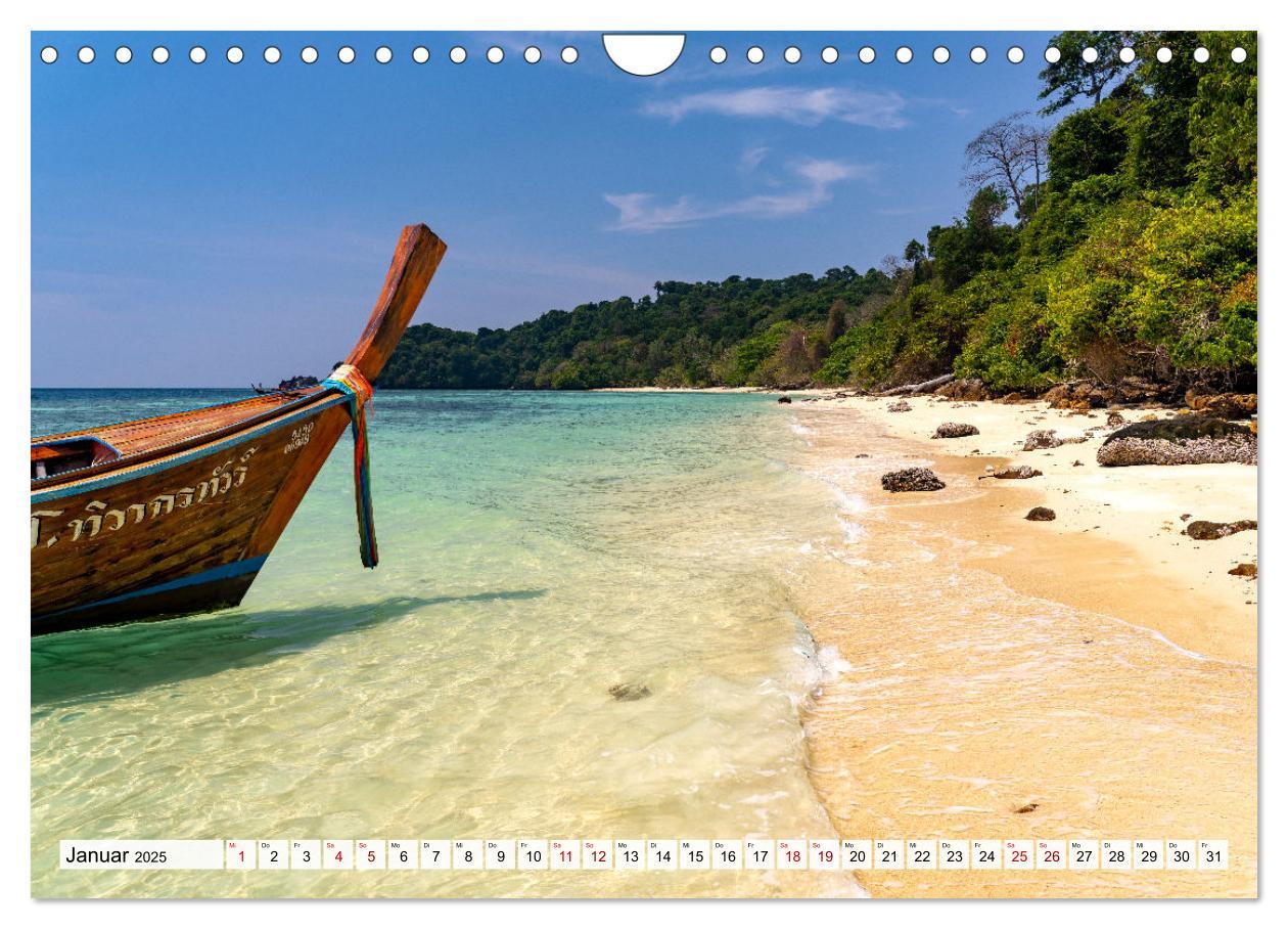 Bild: 9783383861628 | Thailand - Trauminseln in der Andamanensee (Wandkalender 2025 DIN...