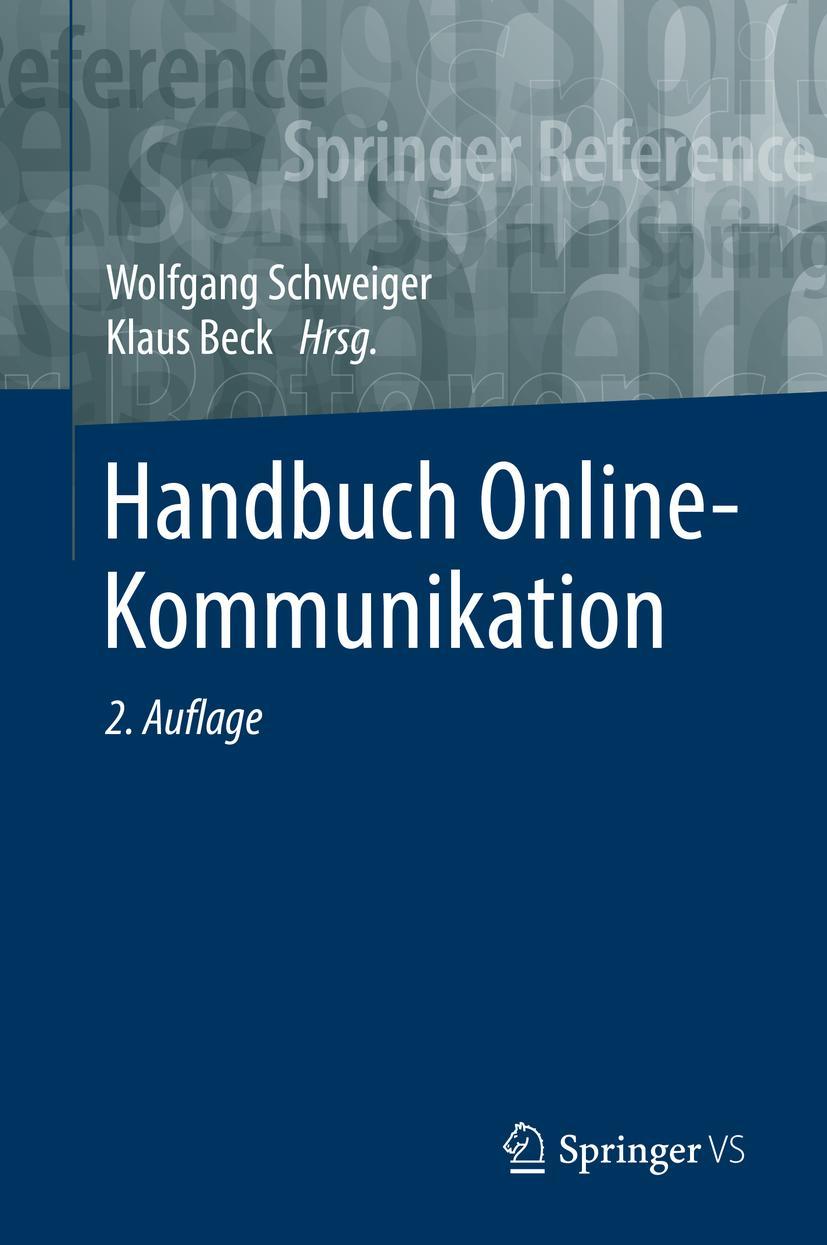 Cover: 9783658180157 | Handbuch Online-Kommunikation | Klaus Beck (u. a.) | Buch | ix | 2019