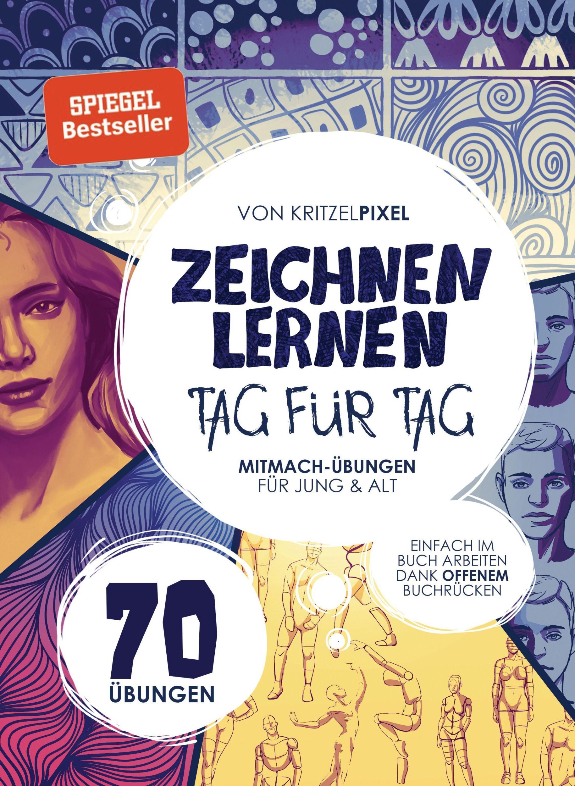 Cover: 9783517303130 | Zeichnen lernen Tag für Tag | KritzelPixel | Taschenbuch | 160 S.