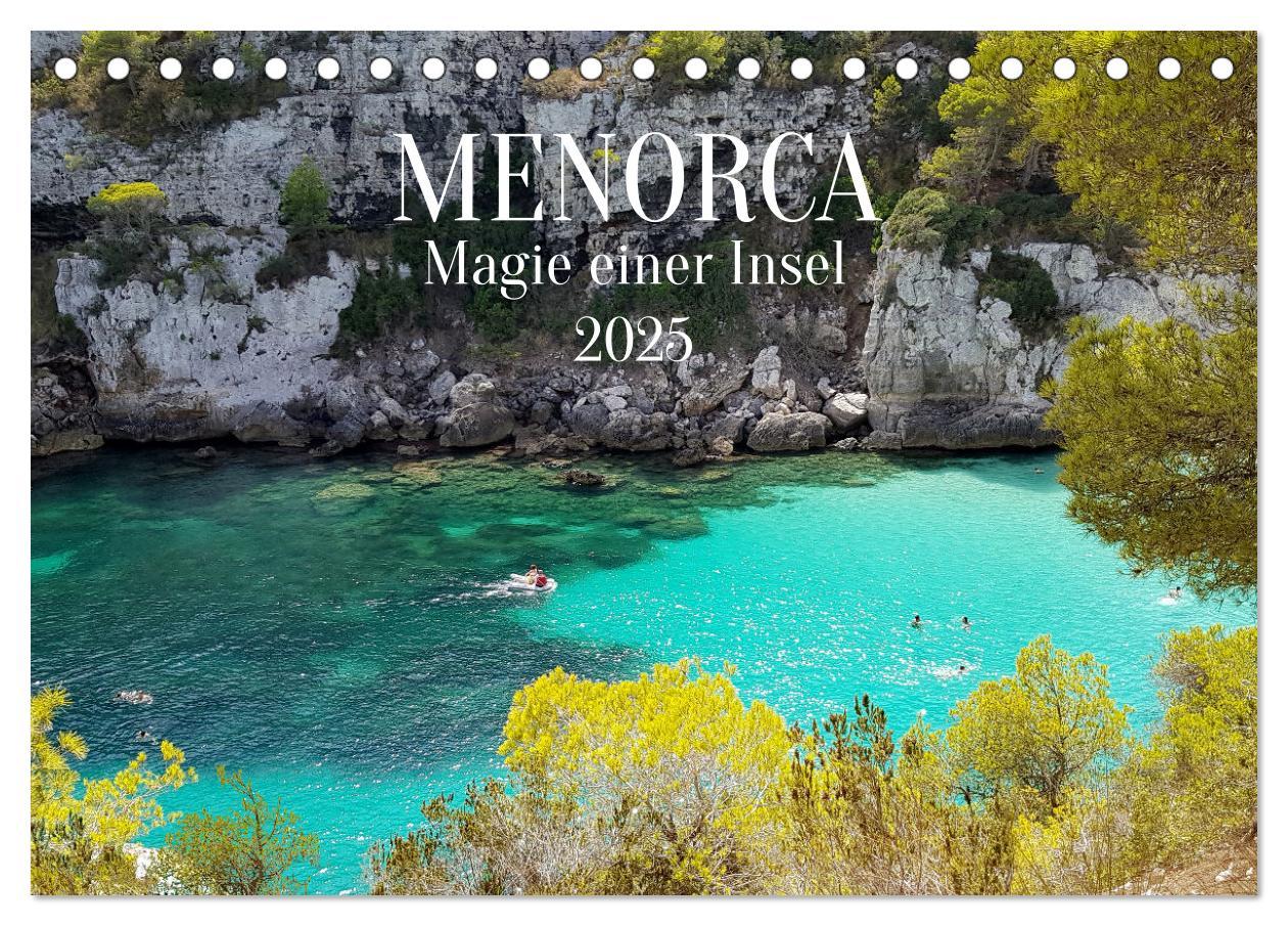 Cover: 9783435047819 | MENORCA Magie einer Insel (Tischkalender 2025 DIN A5 quer),...