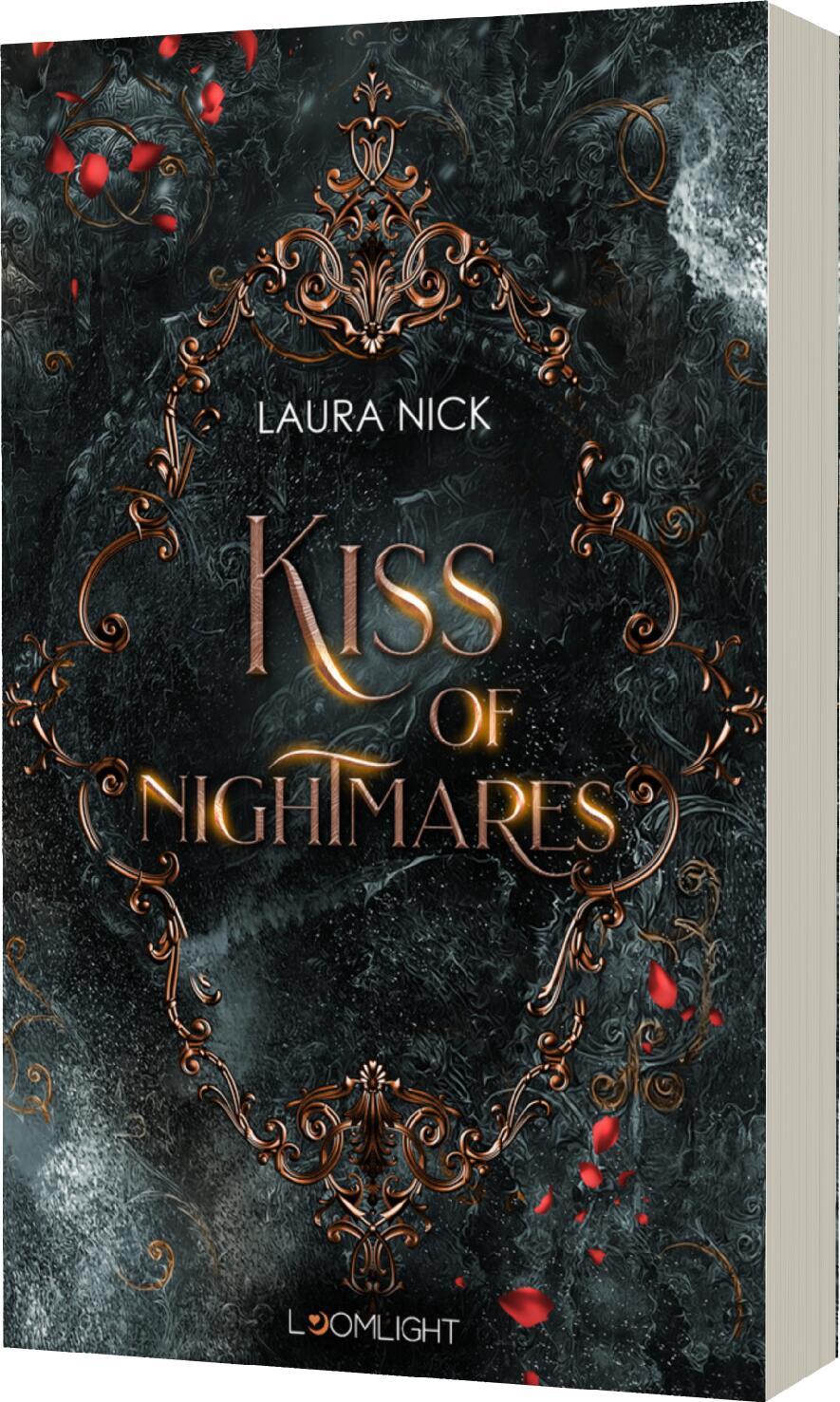 Cover: 9783522508476 | Kiss of Nightmares | Vampire Royalty meets Dark Academia | Laura Nick