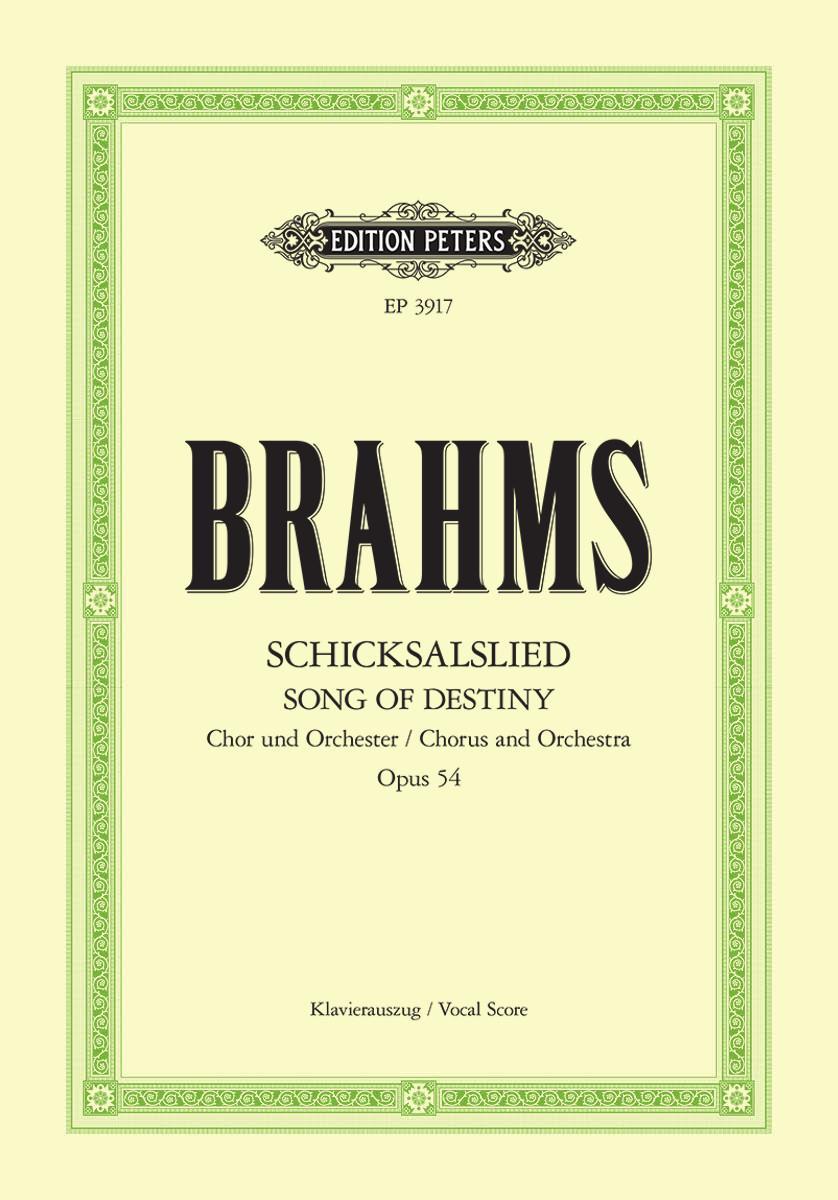 Cover: 9790014019709 | Schicksalslied (Song of Destiny) Op.54 | Johannes Brahms | Broschüre