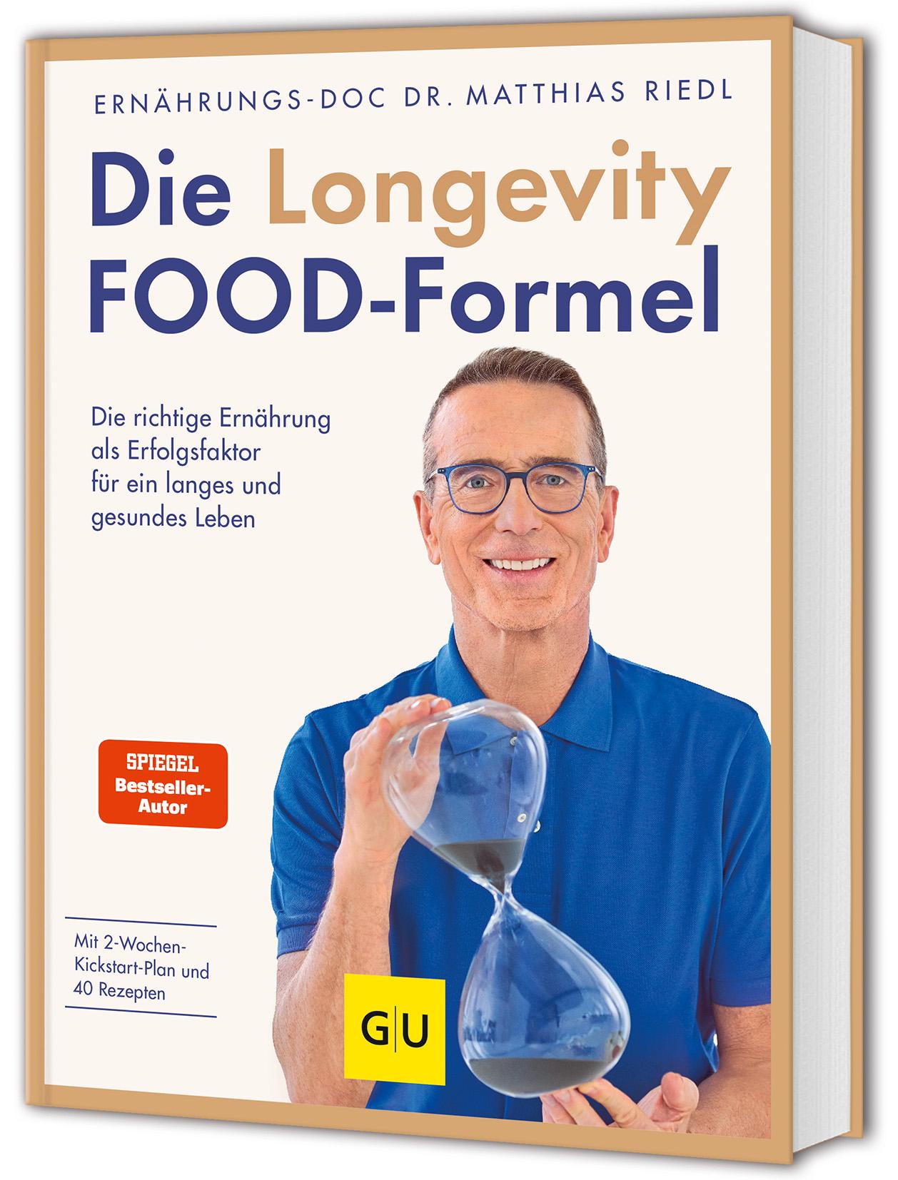 Cover: 9783833896811 | Die Longevity-Food-Formel | Matthias Riedl | Buch | 192 S. | Deutsch