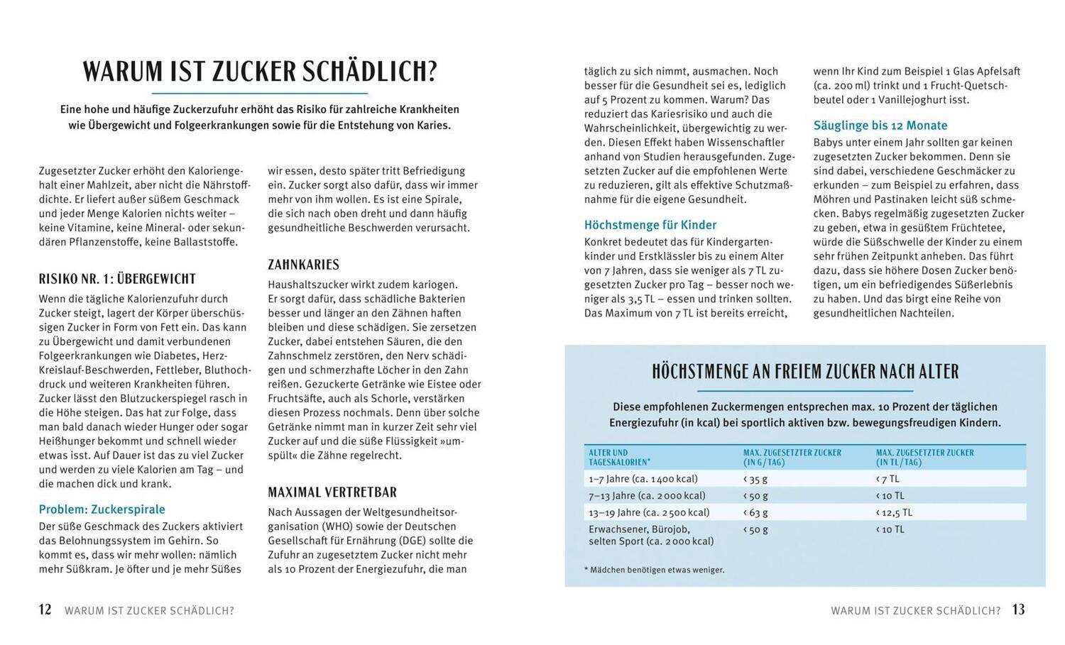 Bild: 9783833875434 | Zuckerfreie Rezepte für Kinder | Sarah Schocke (u. a.) | Taschenbuch