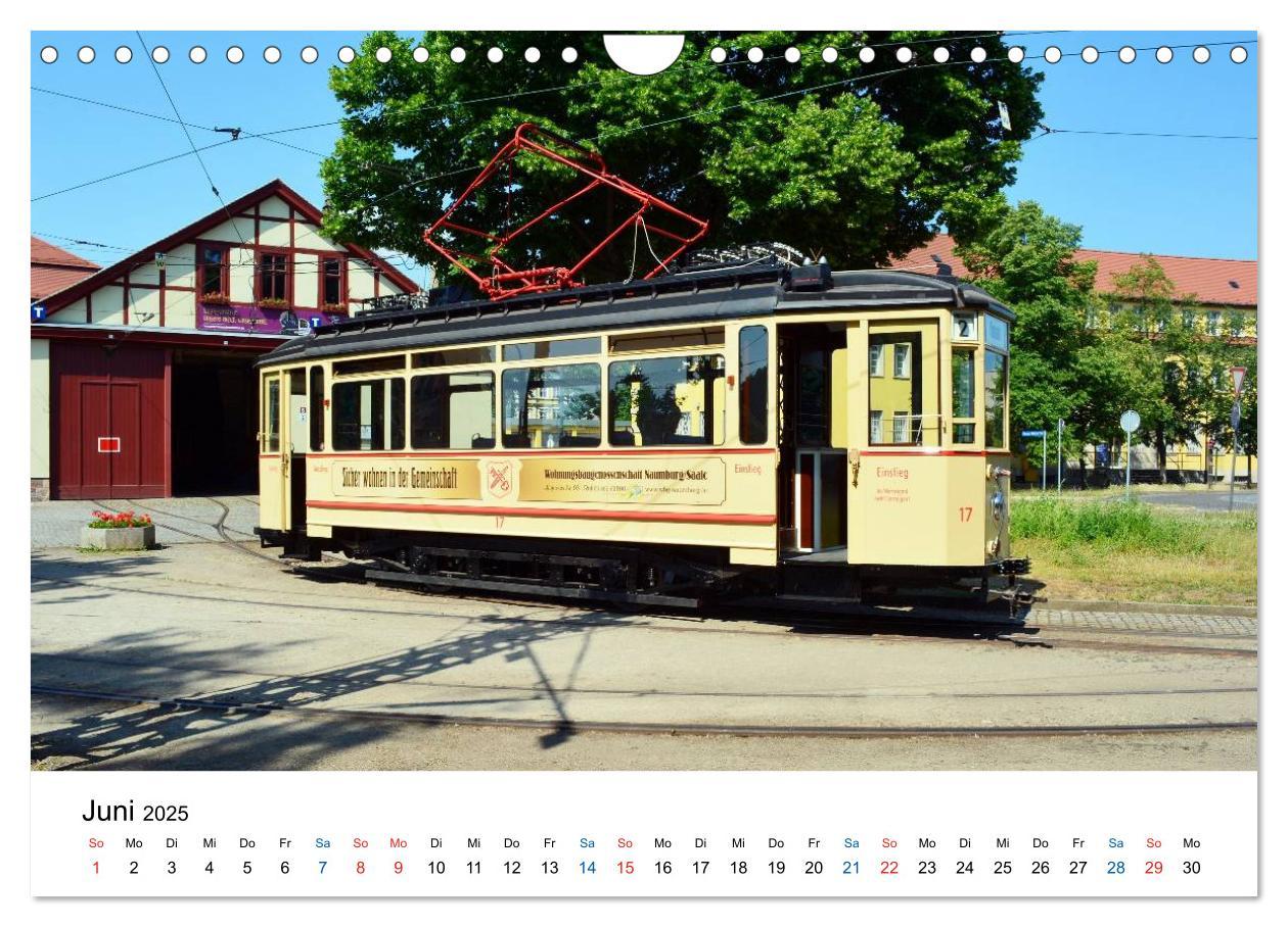 Bild: 9783435507009 | Naumburgs historische Straßenbahn (Wandkalender 2025 DIN A4 quer),...