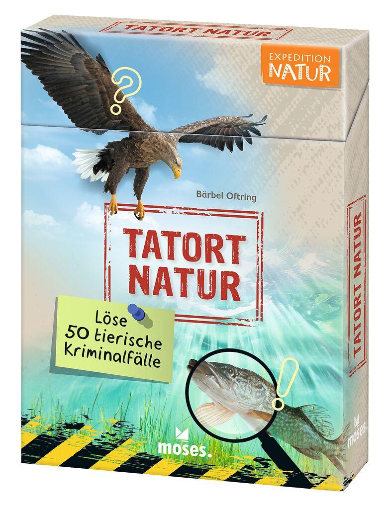 Cover: 9783964553362 | Expedition Natur - Tatort Natur | Löse 50 tierische Kriminalfälle