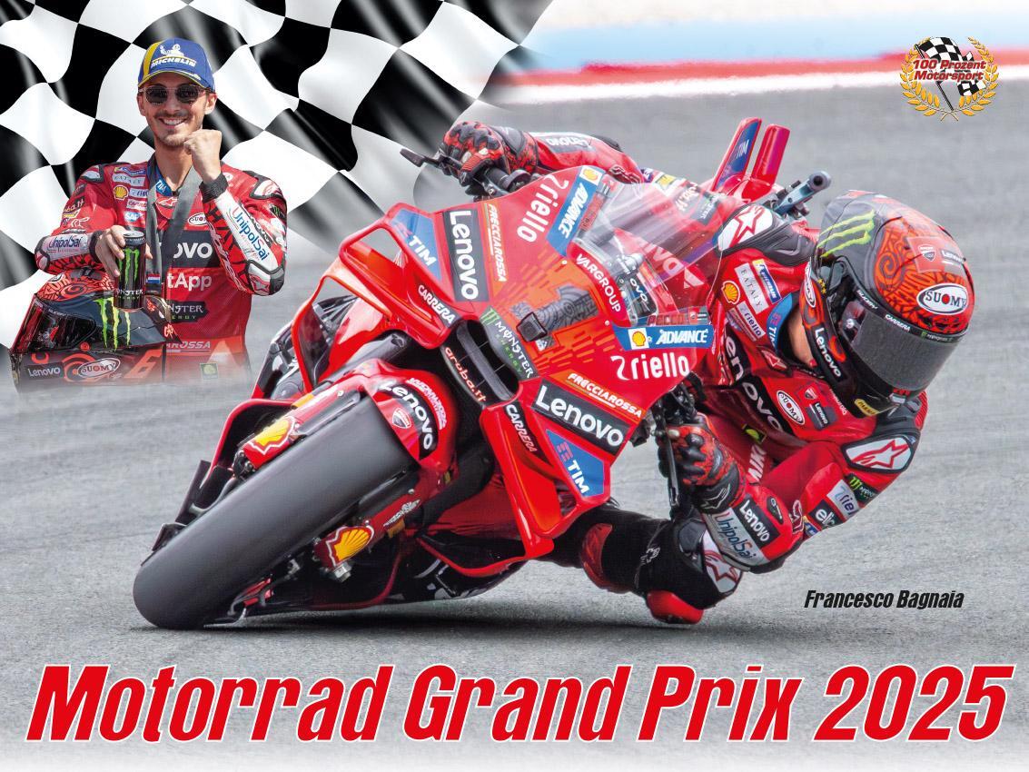 Bild: 9783948794668 | Motorrad Grand Prix Kalender 2025 | Frank Pommer | Kalender | Deutsch