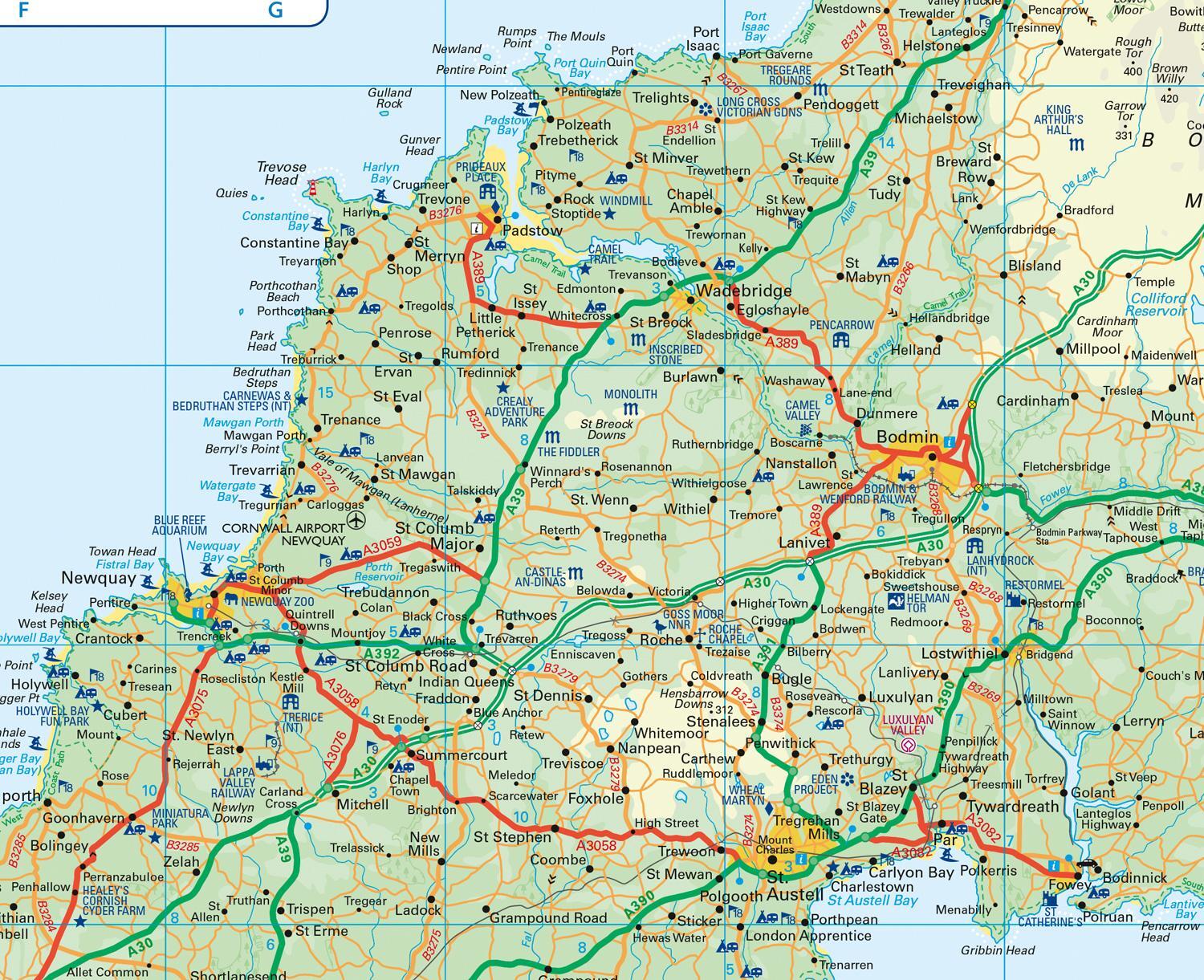 Bild: 9780008328061 | Cornwall Pocket Map | The Perfect Way to Explore Cornwall | Maps