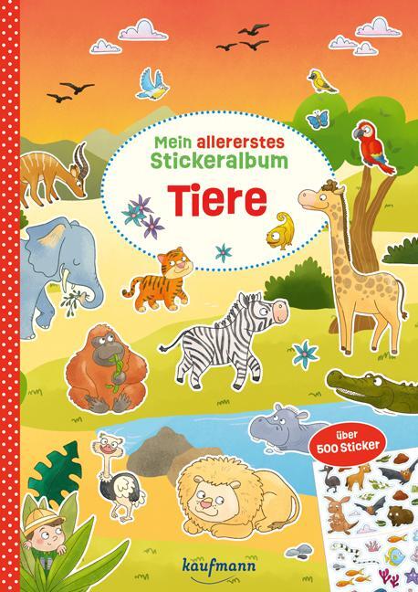 Cover: 9783780665010 | Mein allererstes Stickeralbum - Tiere | Über 500 Sticker | Weihe