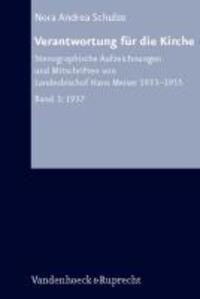 Cover: 9783525557655 | Verantwortung für die Kirche III | Nora Andrea Schulze | Buch | 2010