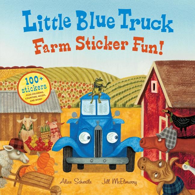 Cover: 9780544066878 | Little Blue Truck Farm Sticker Fun! | Alice Schertle | Taschenbuch