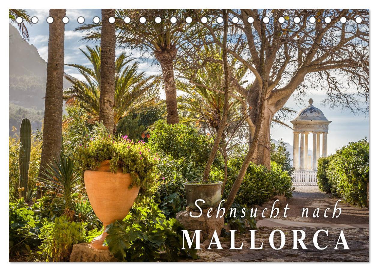 Cover: 9783435452415 | Sehnsucht nach Mallorca (Tischkalender 2025 DIN A5 quer), CALVENDO...