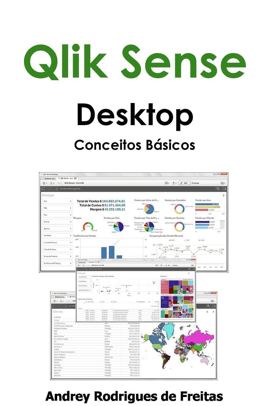 Cover: 9781312440357 | Qlik Sense Desktop - Conceitos Básicos | Andrey Rodrigues De Freitas